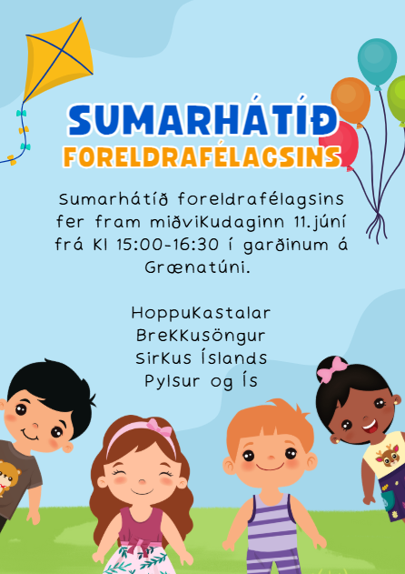 Fréttamynd - Sumarhátið foreldrafélagsins