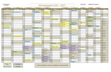 Fréttamynd - Skóladagatal 2026 - 2027